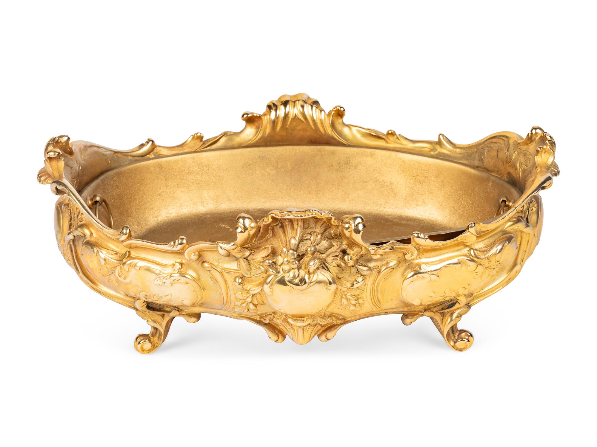 A French Gilt Bronze Centerpiece