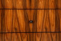 An Art Deco Style Rosewood and Mahogany Semainier