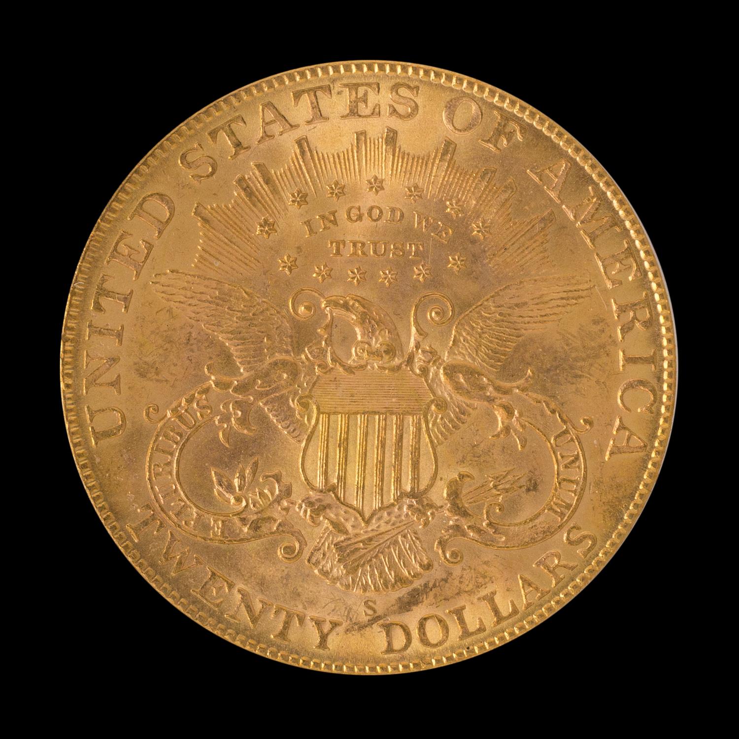 A United States 1904-S Liberty Head $20 Gold Coin