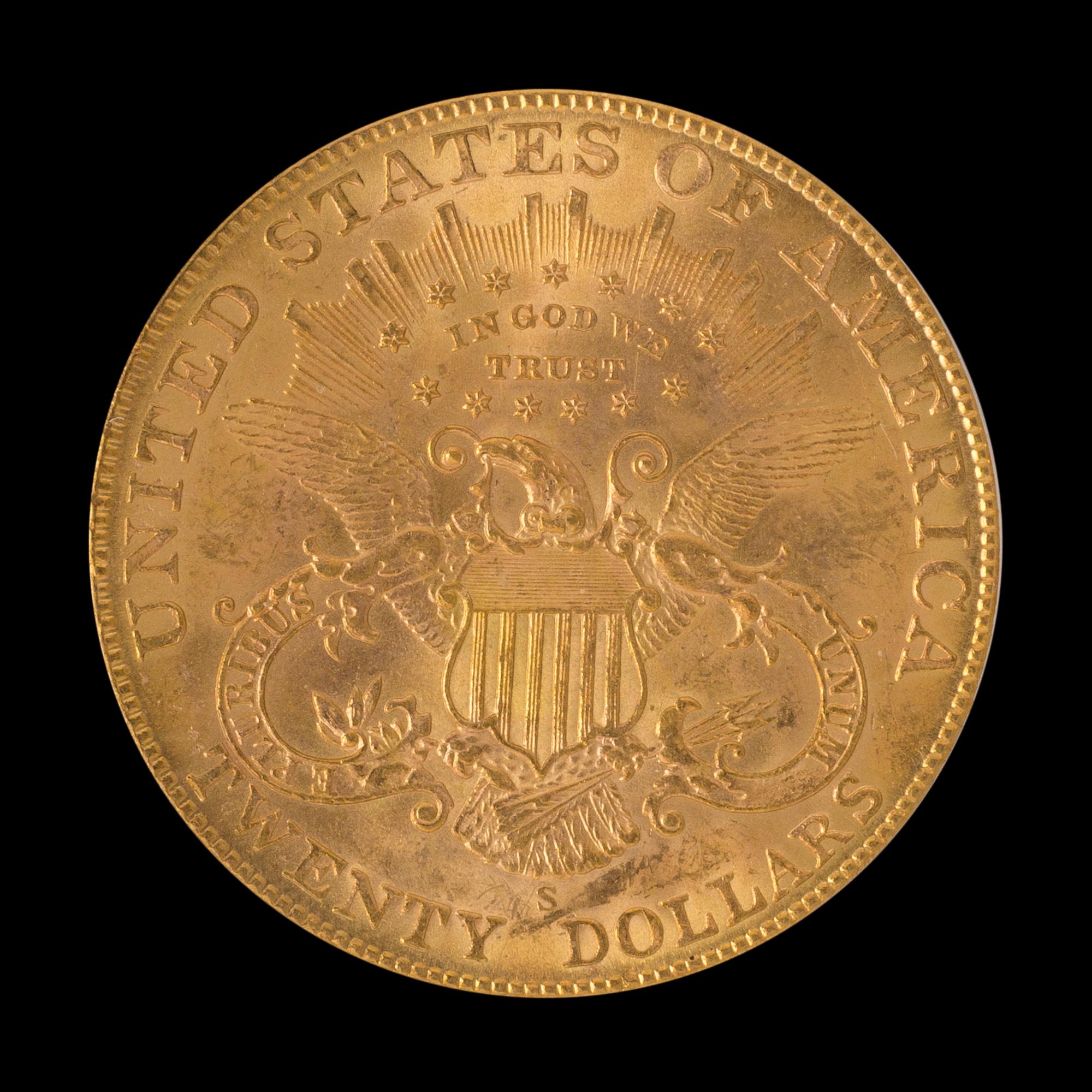 A United States 1904-S Liberty Head $20 Gold Coin