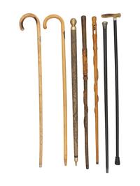 Seven Walking Sticks