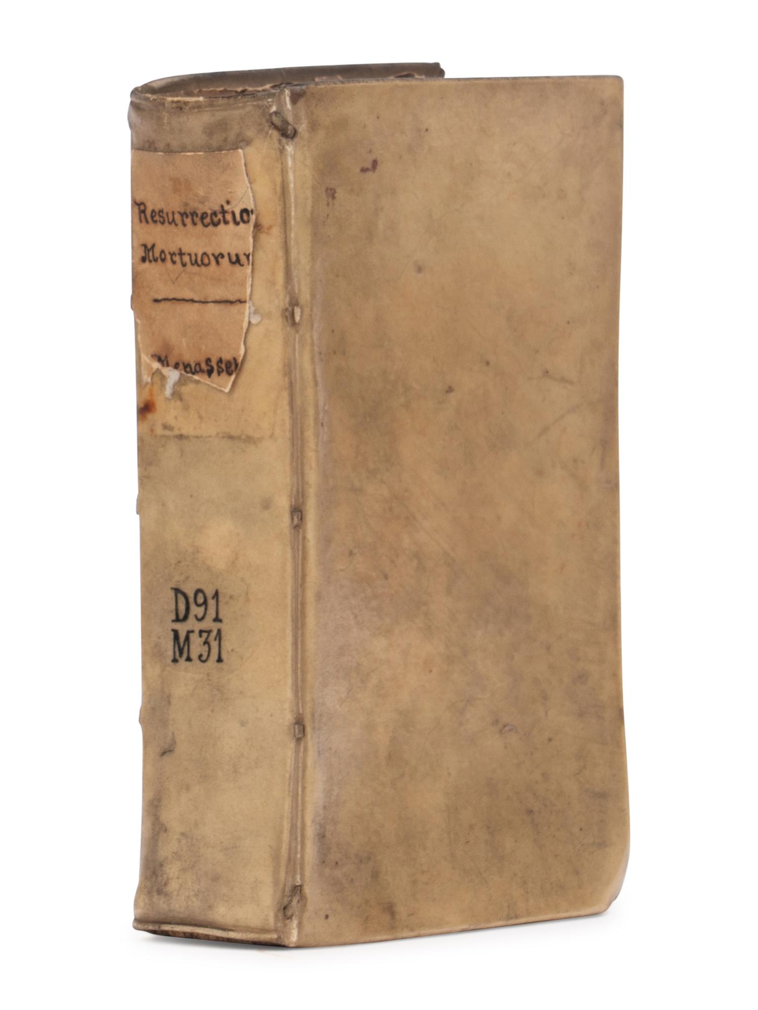 [Judaica] Ben-Israel, Menasseh. De Resurrectione Mortuorum Libri III