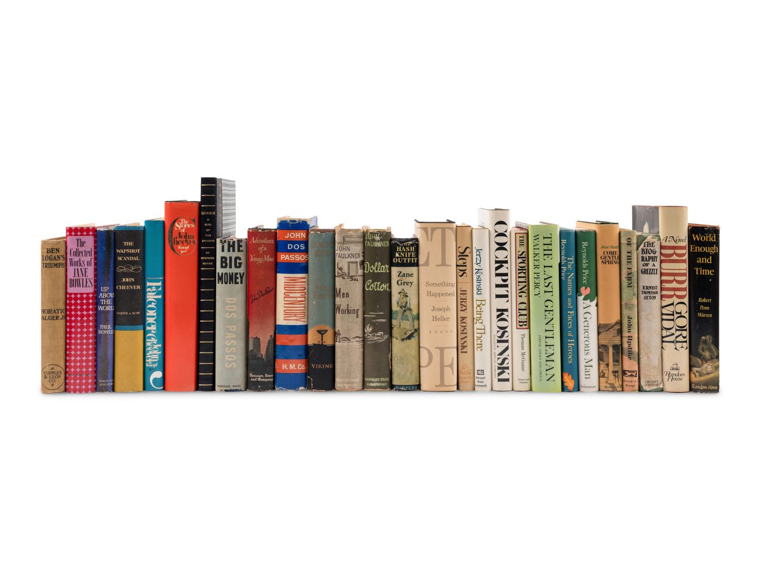 [LITERATURE - AMERICAN]. A group of 27 works by American authors published before 1980, MOST FIRST EDITIONS, comprising: