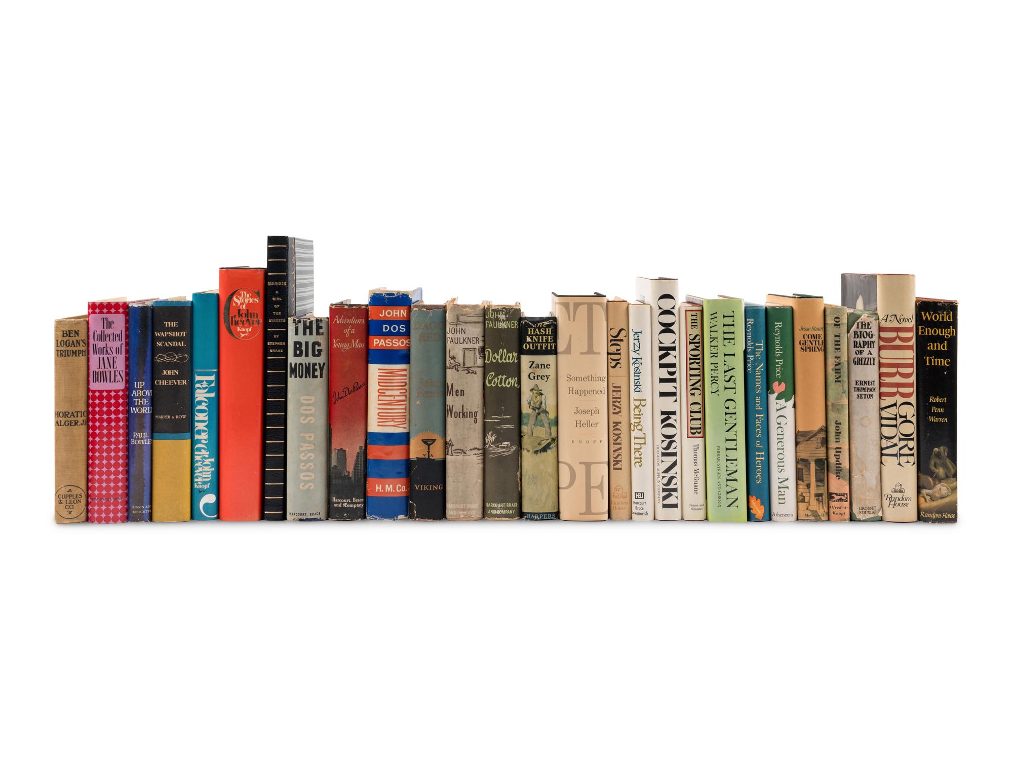 [LITERATURE - AMERICAN]. A group of 27 works by American authors published before 1980, MOST FIRST EDITIONS, comprising:
