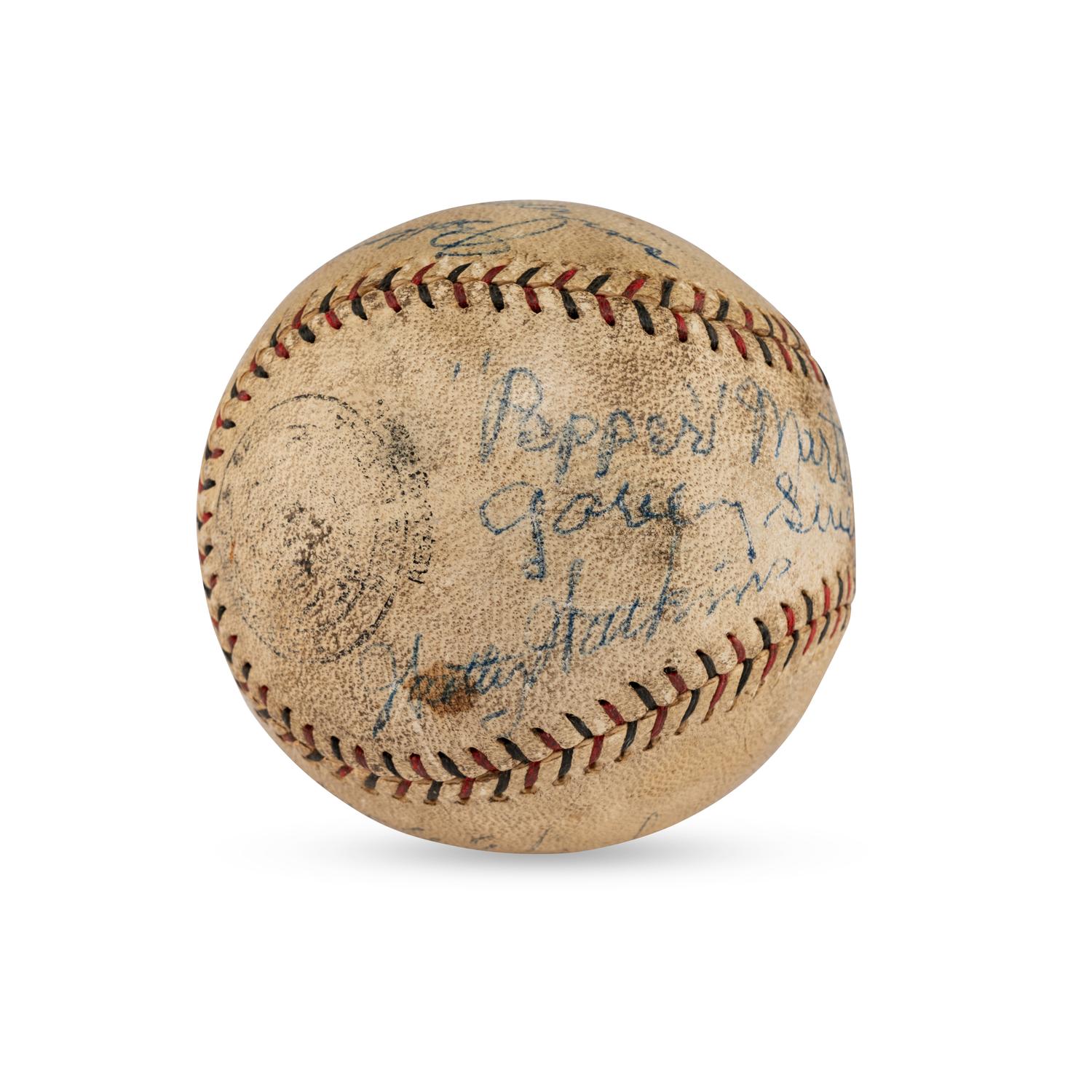 A 1930s World Champion Era St. Louis Cardinals Team Signed Autograph Baseball (PSA and JSA Letters of Authenticity),