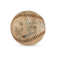 A 1930s World Champion Era St. Louis Cardinals Team Signed Autograph Baseball (PSA and JSA Letters of Authenticity),