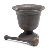 A Group of Iron and Tin Kitchen Wares