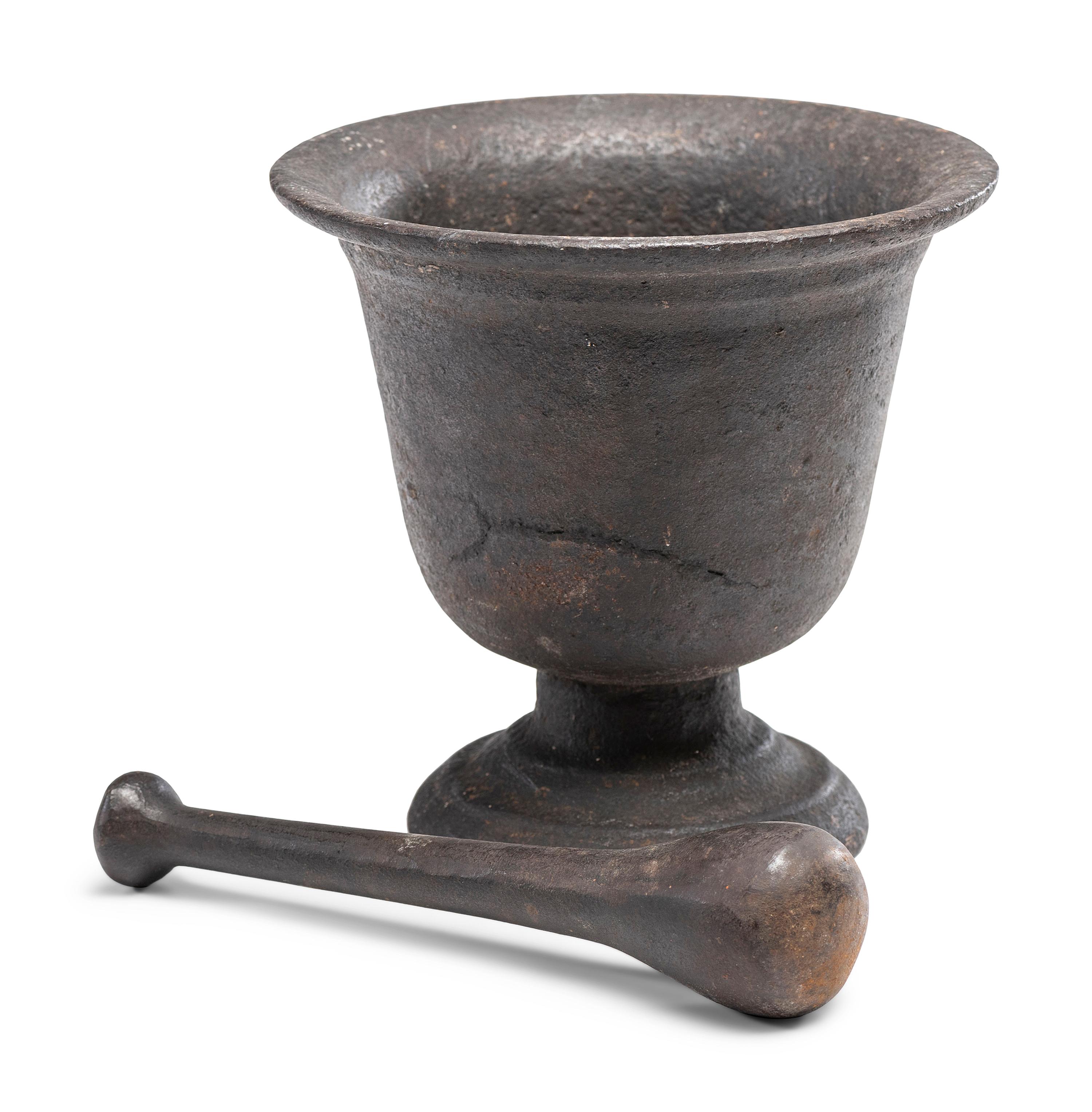A Group of Iron and Tin Kitchen Wares