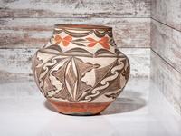 Zia Polychrome Pottery Jar
