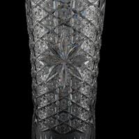 A Rare and Unusually Large Brilliant-Period Cut Glass Vase, Attributed to Dorflinger