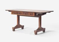 A George IV Carved and Rosewood Veneered Sofa Table