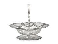 A Tiffany and Co. Silver Cake Basket