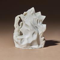 A Chinese Blanc-de-Chine Porcelain Figural Group of Three Musicians, 18th Century — 清中期 德化白瓷塑吹奏圖山子