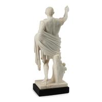 An Italian Carved Marble Model of the Augustus of Prima Porta