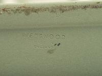 Three Wedgwood Green Jasperware Urns