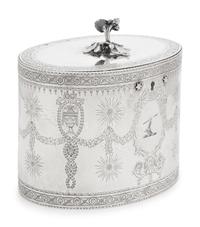 A George III Silver Tea Caddy