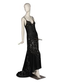 IMPORTANT GIANNI VERSACE COUTURE GOWN, FORMERLY OWNED BY GIANNI VERSACE, F/W 1987-88