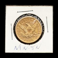 A 1901-S Liberty Head $5 Gold Coin