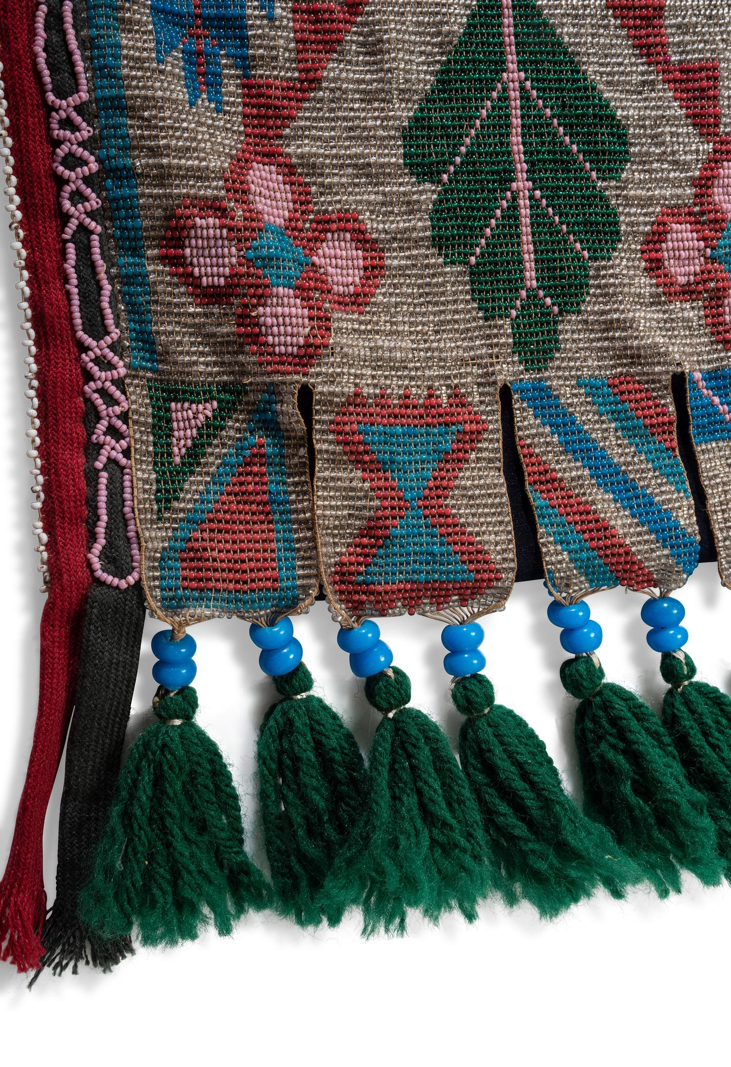Ho-Chunk Beaded Bandolier Bag