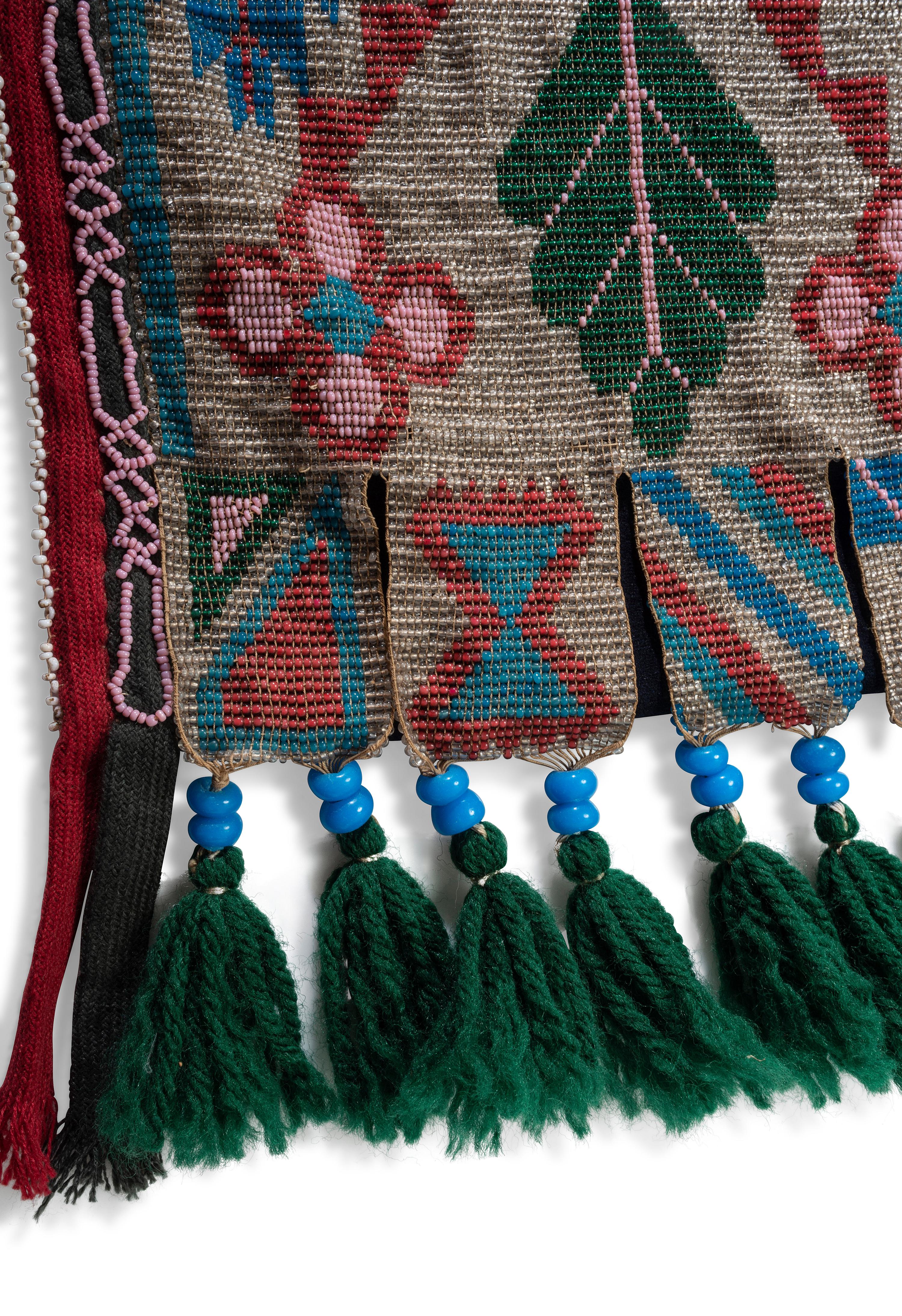 Ho-Chunk Beaded Bandolier Bag