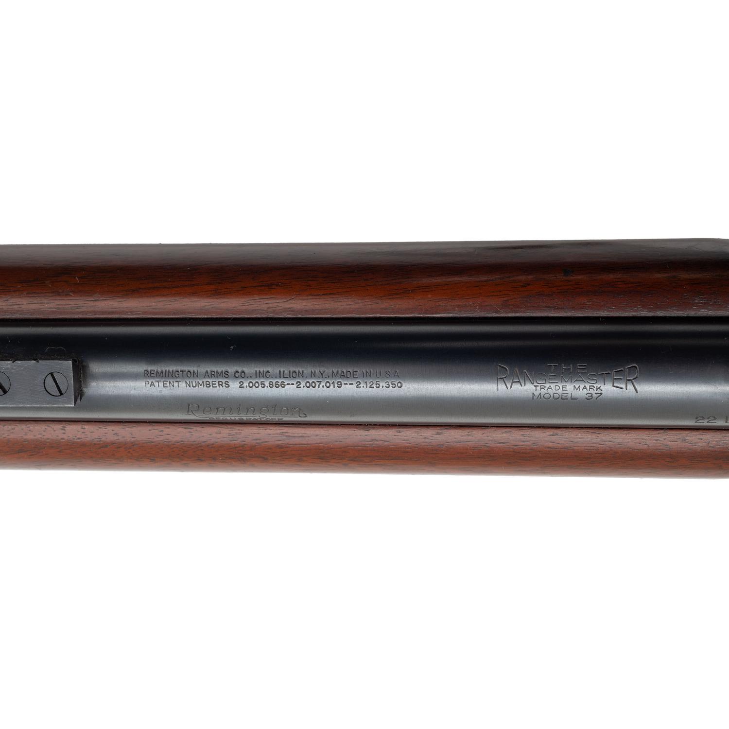 **Remington Model 37 Rangemaster Bench Rifle with Accessories
