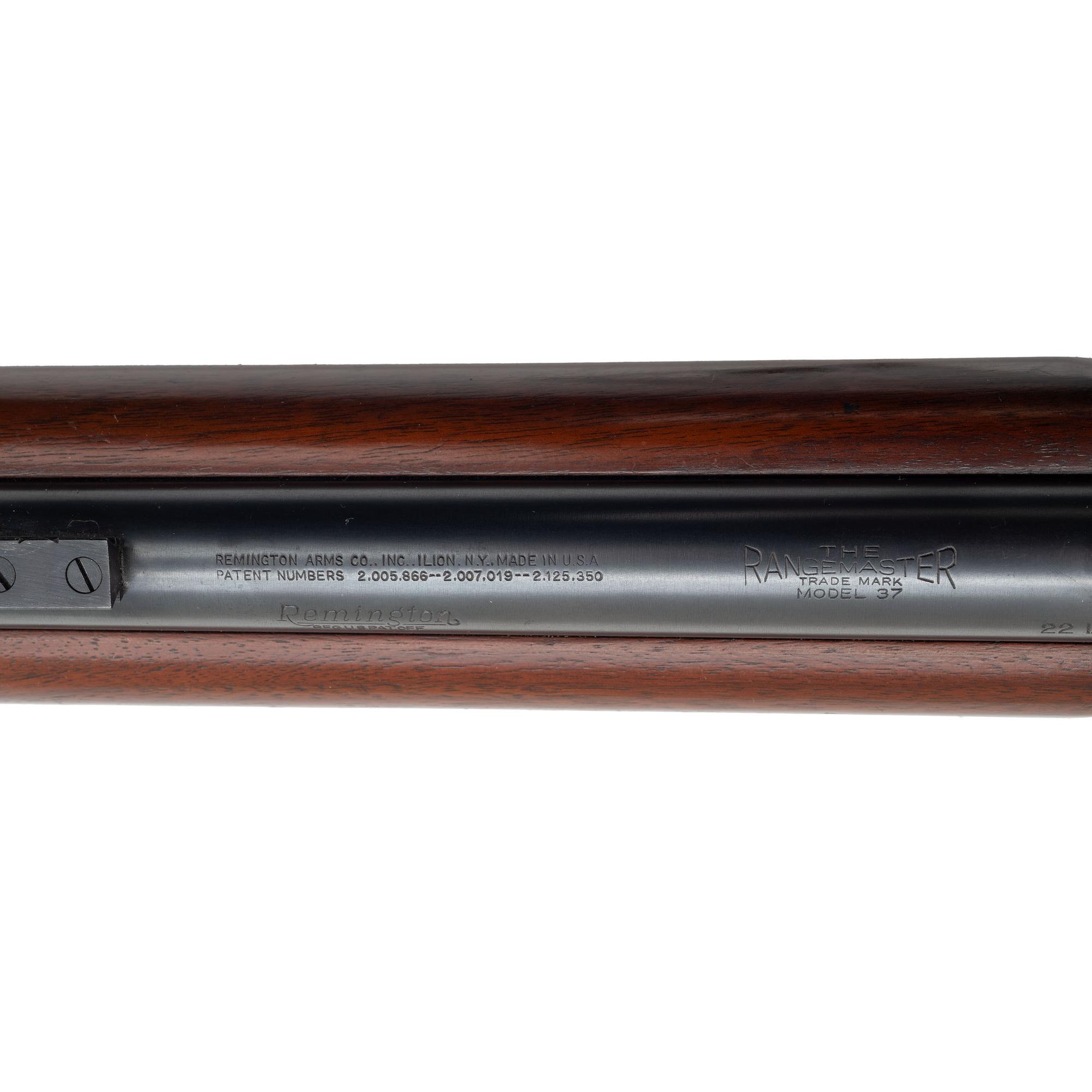 **Remington Model 37 Rangemaster Bench Rifle with Accessories