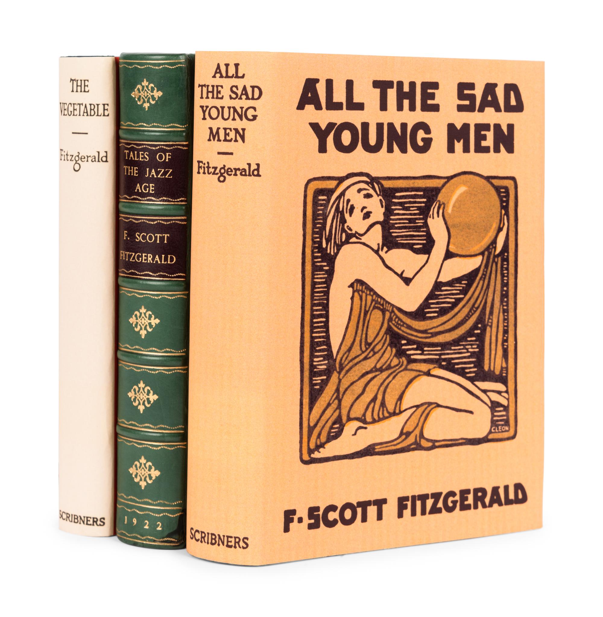 FITZGERALD, Francis Scott (1896-1940). A group of 3 FIRST EDITIONS, comprising: