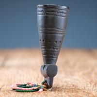 Mi'kmaq Engraved Steatite Pipe Bowl