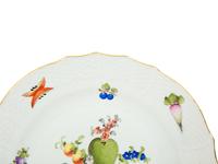 A Herend Fruits and Flowers Porcelain Dinner Service