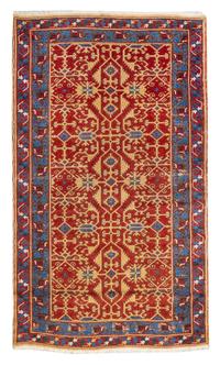 A Kuba Wool "Lotto" Style Rug 6 feet x 3 feet 8 inches. — EAST CAUCASUS, CIRCA 1900