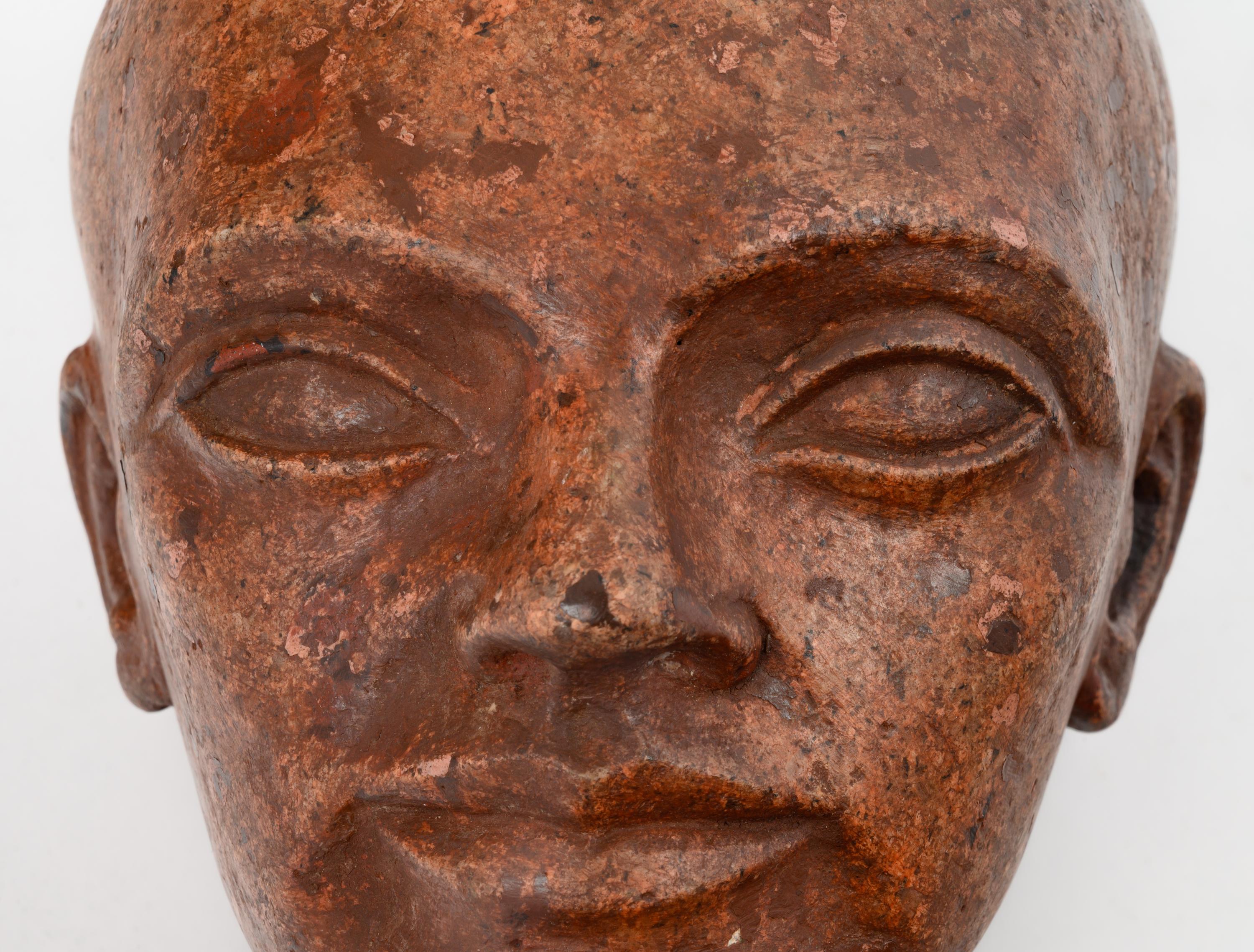 An Egyptian Style Stone Head