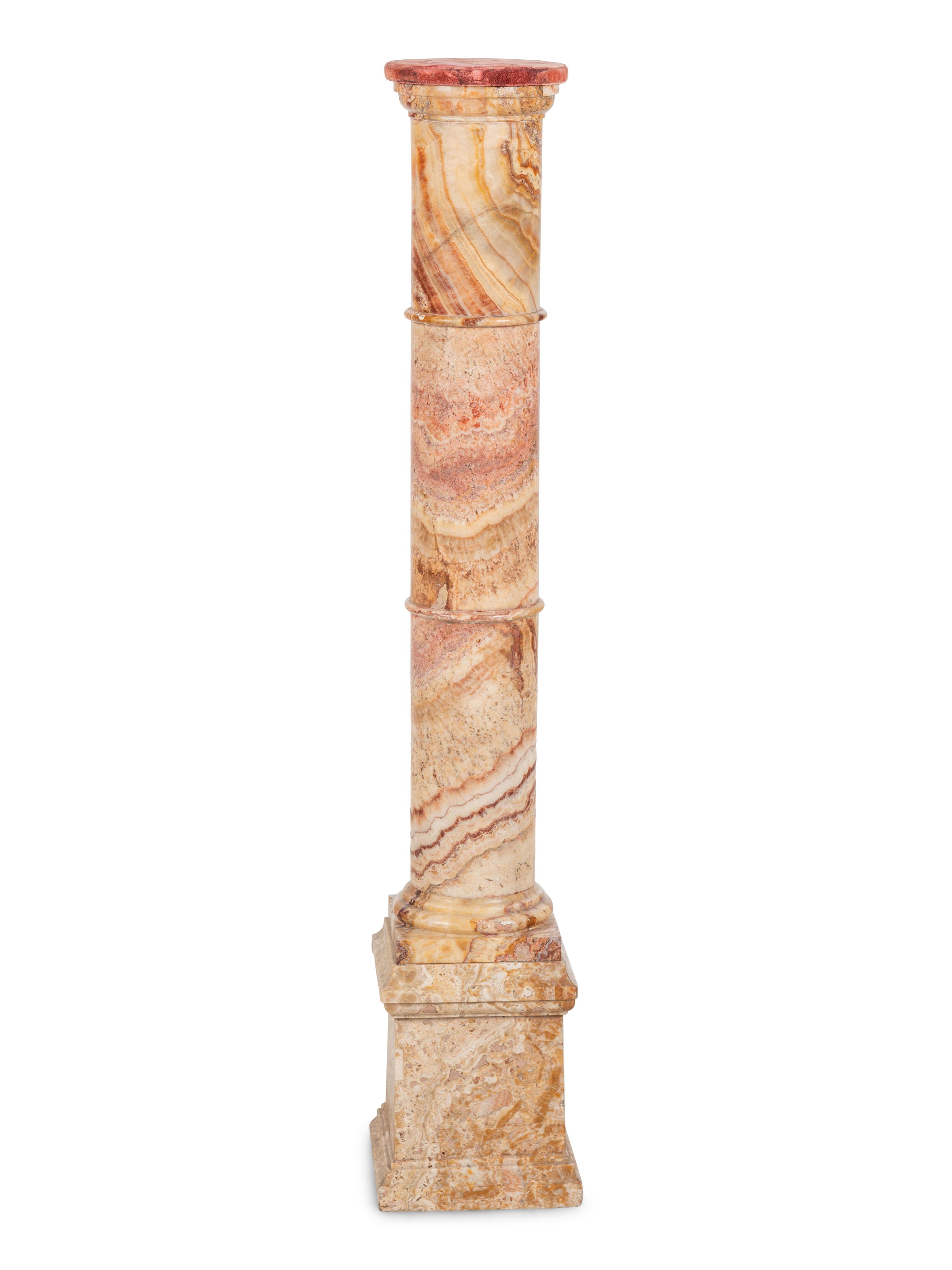 A Continental Onyx Pedestal