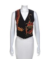 Emanuel Ungaro Dragon Vest, 1980-90s Size label: 6