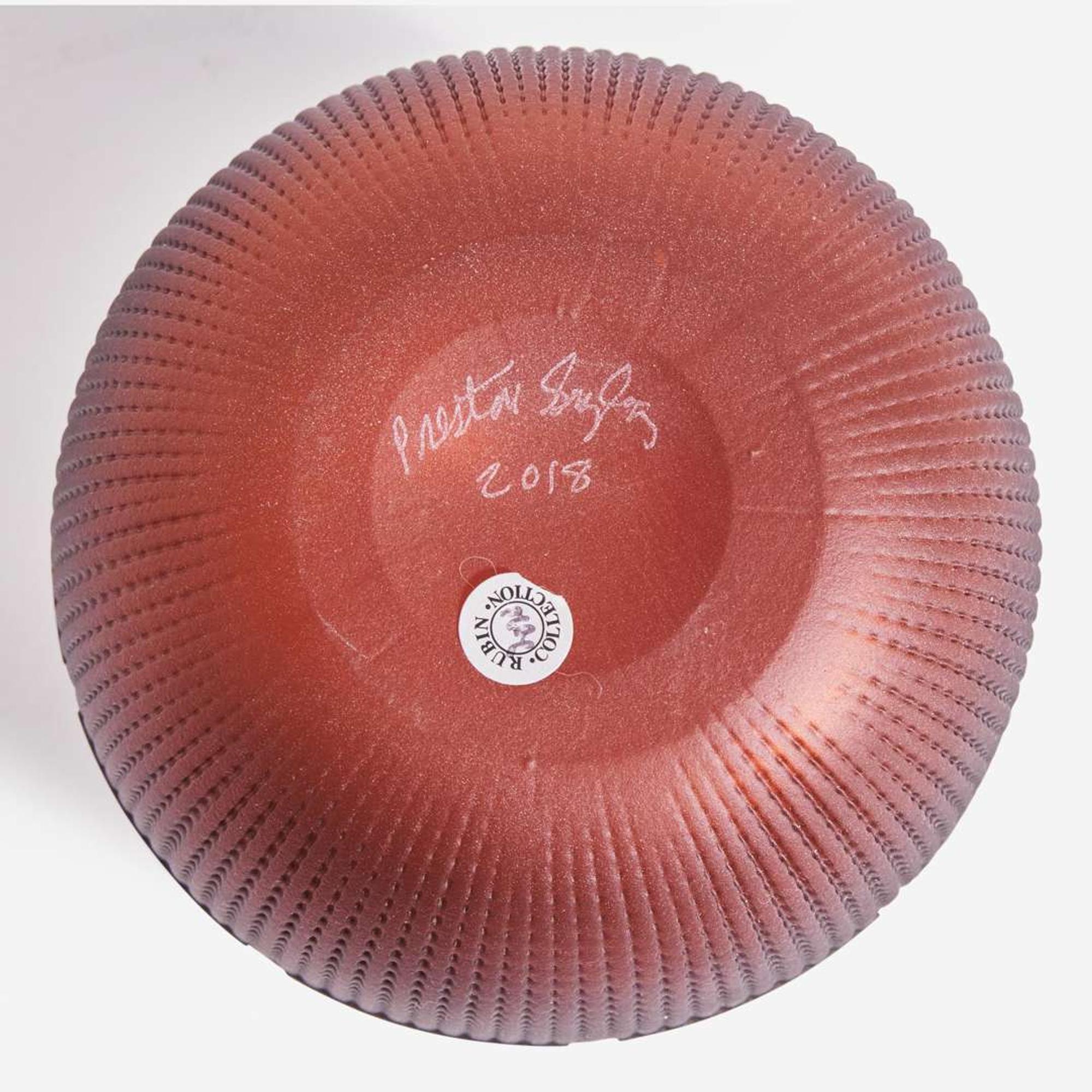 Preston Singletary (American, b. 1963) Glass Basket, USA, 2018