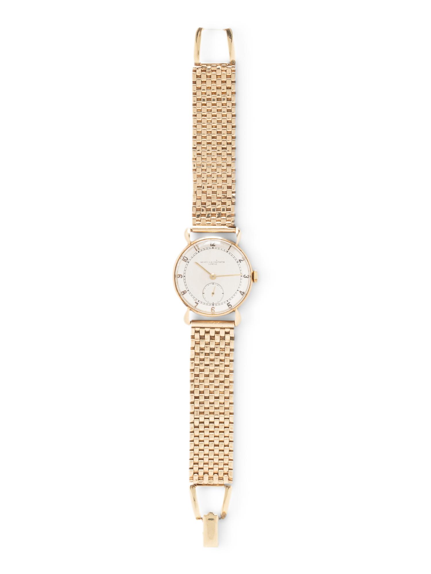 VACHERON & CONSTANTIN, REF. 18799 14K YELLOW GOLD WATCH