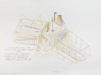Dennis Oppenheim, (American, 1938-2011), A Device for Converting a Chilling Underground Wind Into Memory, A Station for Detaining and B