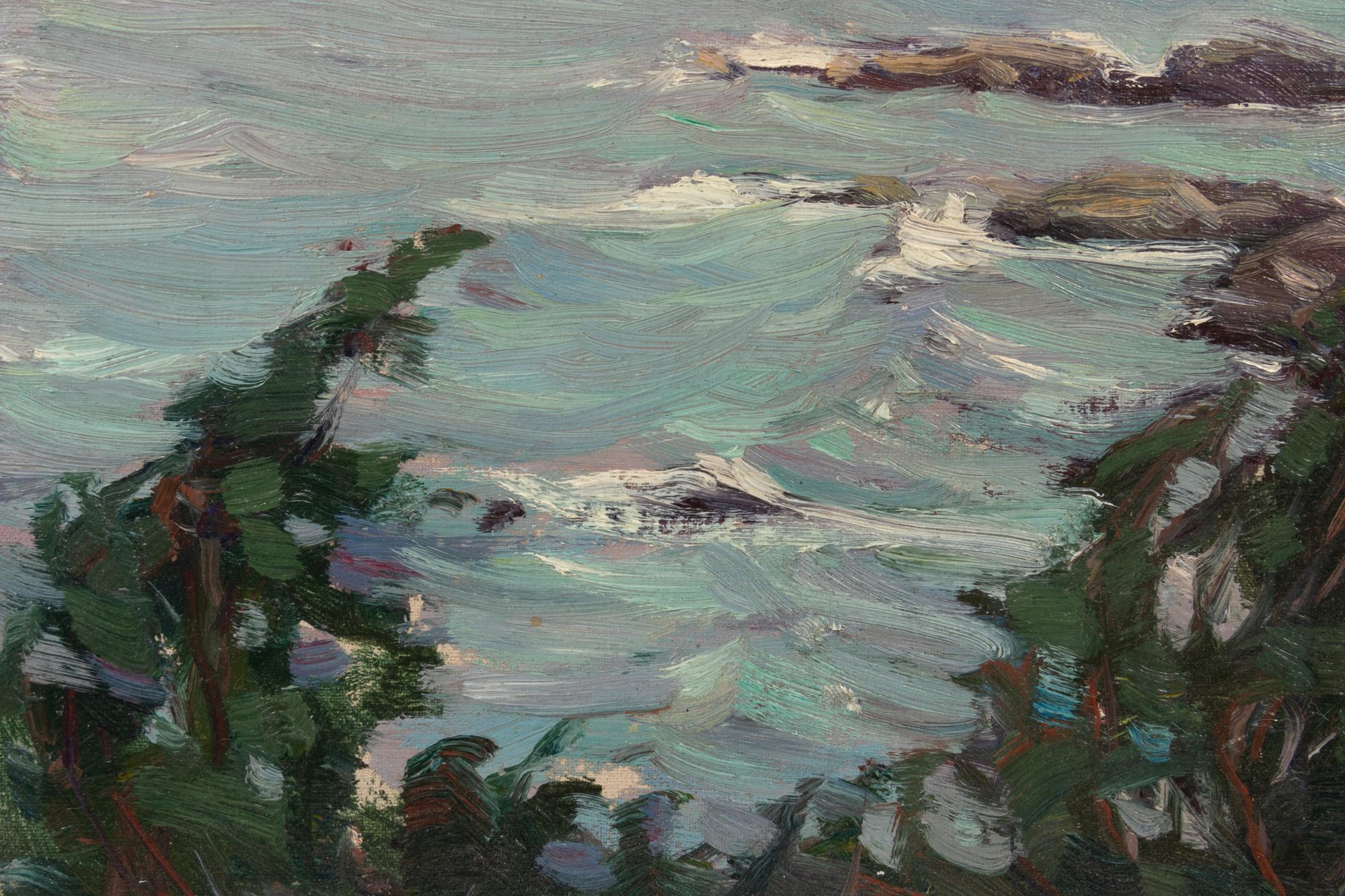 Maine Coastal Scene