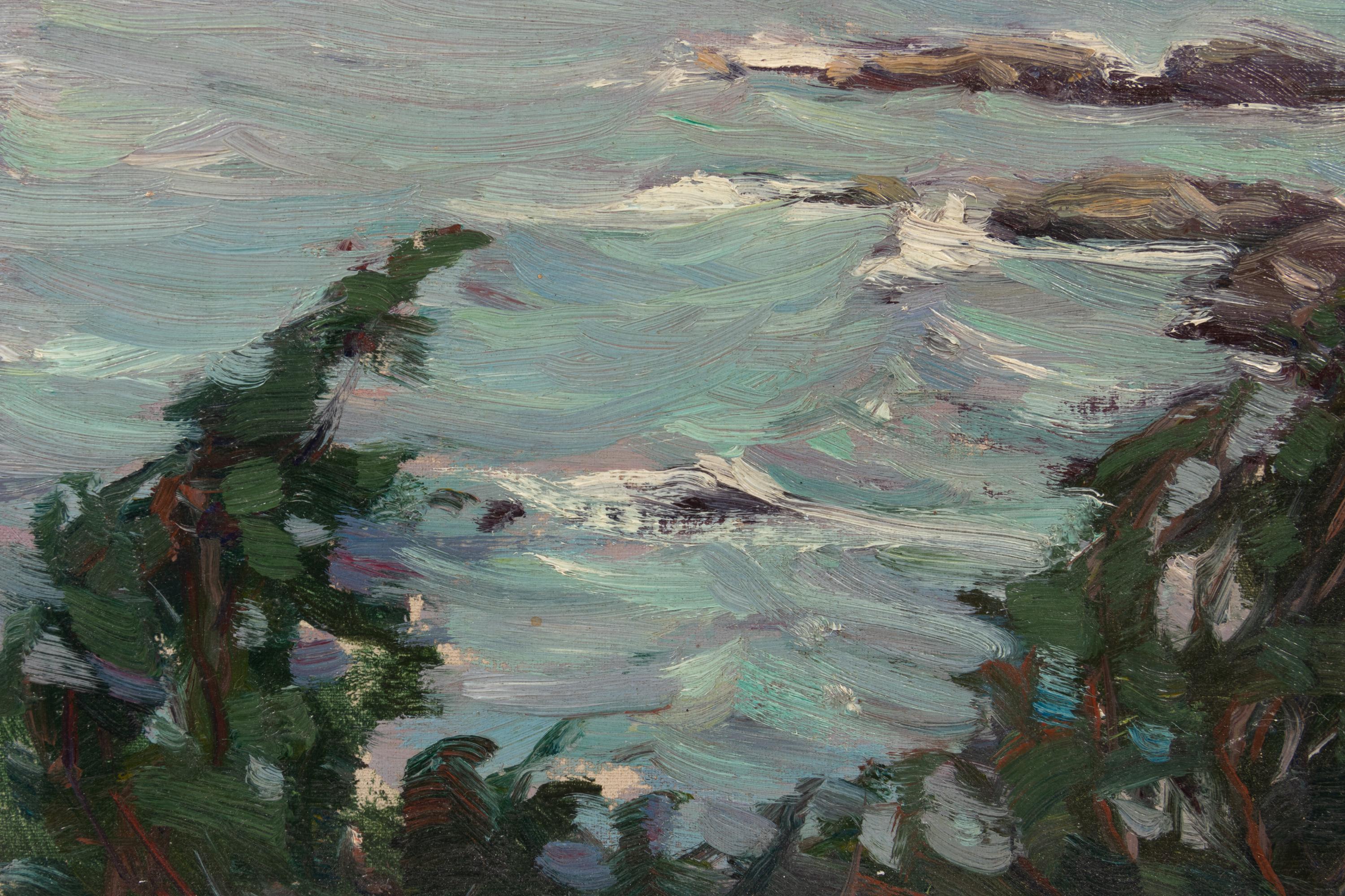 Maine Coastal Scene
