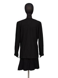 Chanel, Black Crêpe Skirt Suit