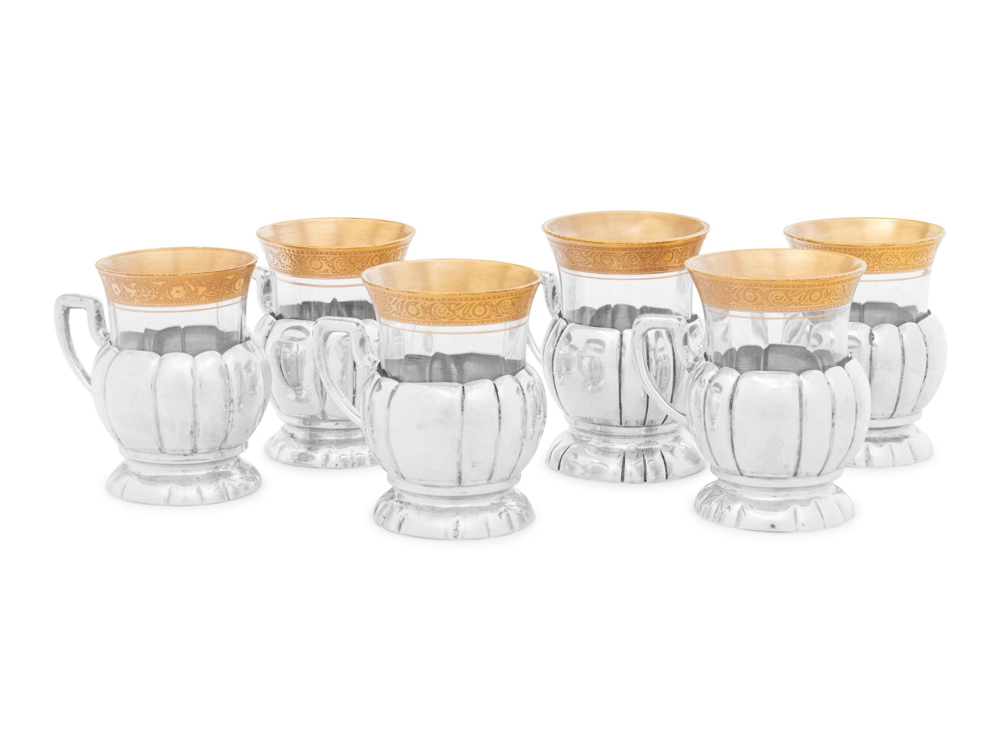 A German Silver Tea and Coffee Service