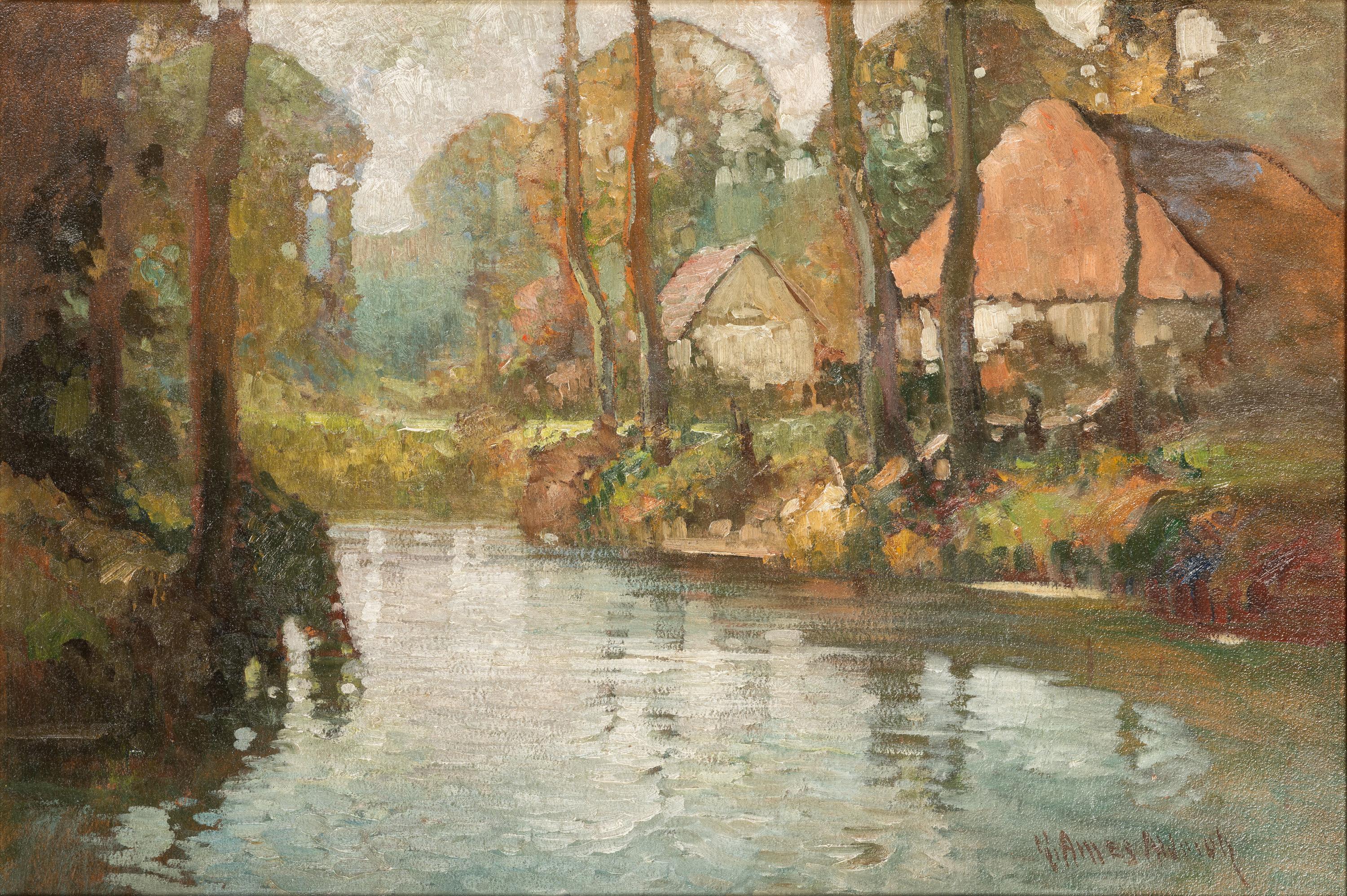 Normandy Stream and Cottages