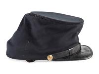 Civil War private purchase infantry officer's forage cap. Manufactured by Schuyler, Hartley, and Graham, New York.