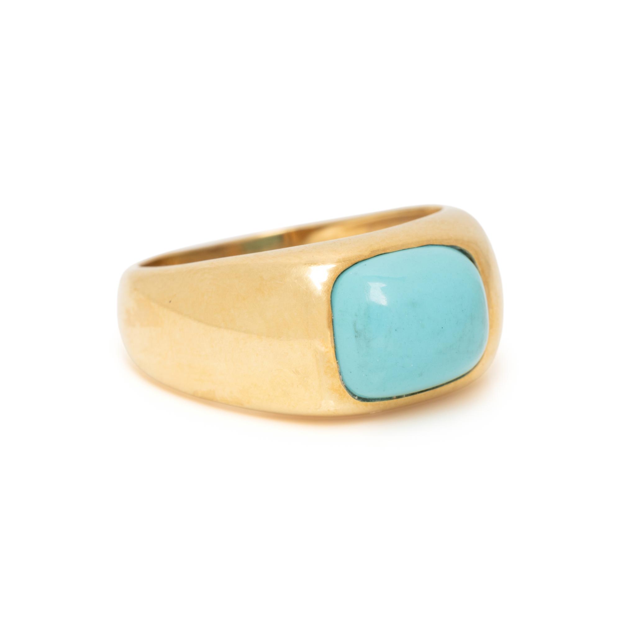 COLLECTION OF YELLOW GOLD AND BLUE STONE JEWELRY