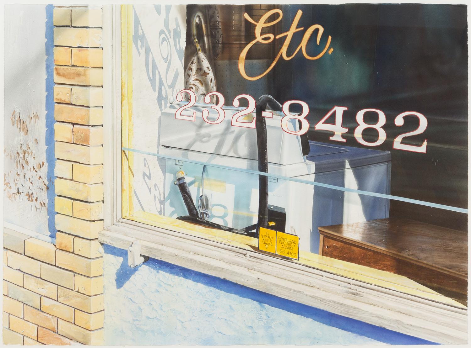 Kirk Lybecker, (American, b. 1951), Now and Never, 1988