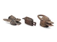 Fourteen Ethnographic Wood Items