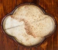 A Set of Four Marble Inset Hongmu Wall Panels