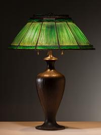 Linenfold Table Lamp