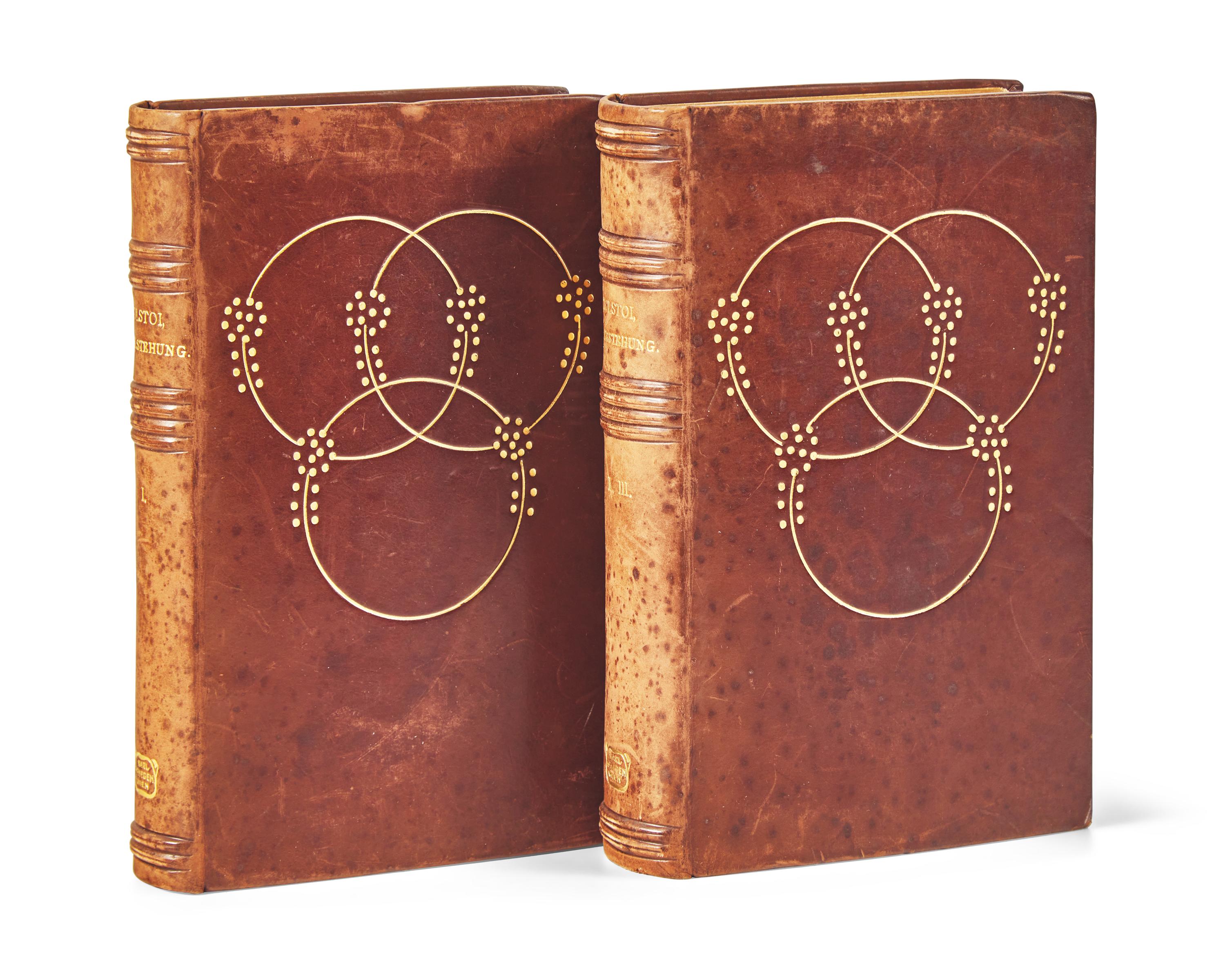 [Fine Bindings] [Moser, Koloman] Tolstoy, Leo. Auferstehung...