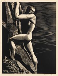 Rockwell Kent (American, 1882-1971) — Mountain Climber , 1933