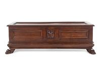 An Italian Walnut Cassone